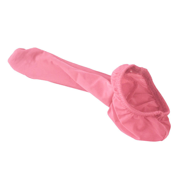 Solid Color Ice Silk Cock Sock - JJT009 - YDressup