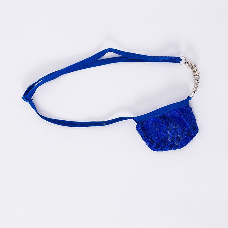 Men's Micro Thong Lace G-String Underwear - GZK025 - YDressup