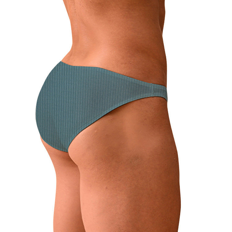 Low Rise Bikini Men's High Cut Underwear - SJK010