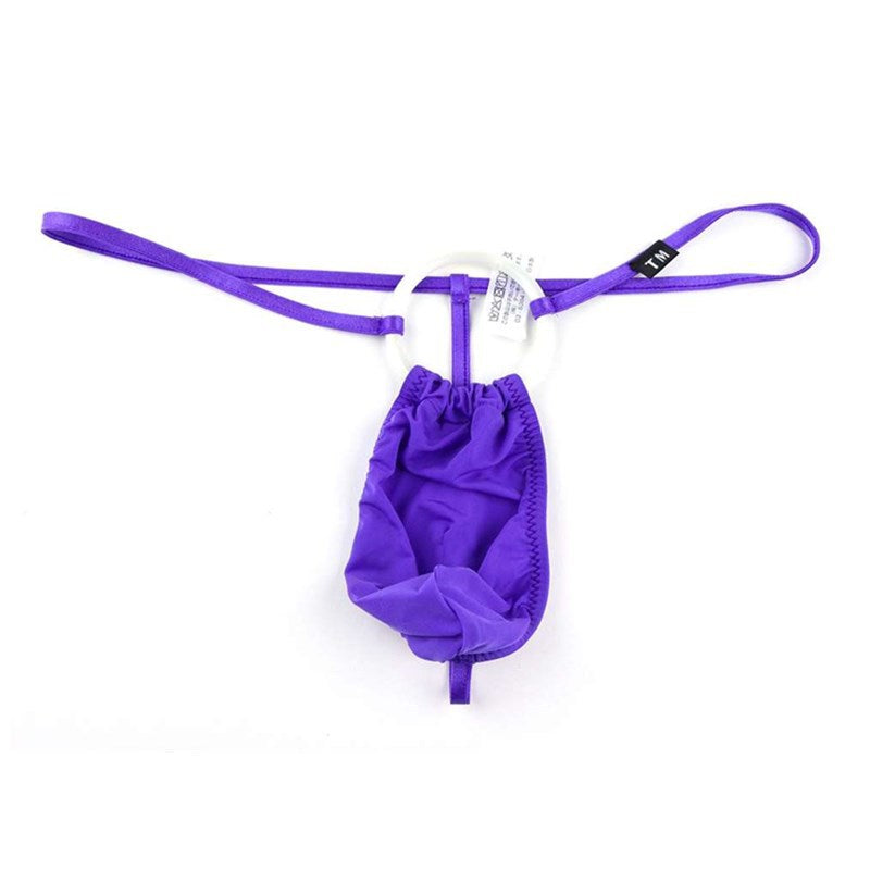 O-Ring Thong - Cooling Silk & Ultrathin Waist - GZK005