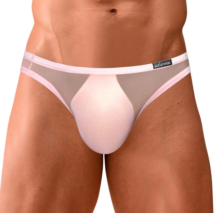 Transparent Bikini Men's Thong - SJK009