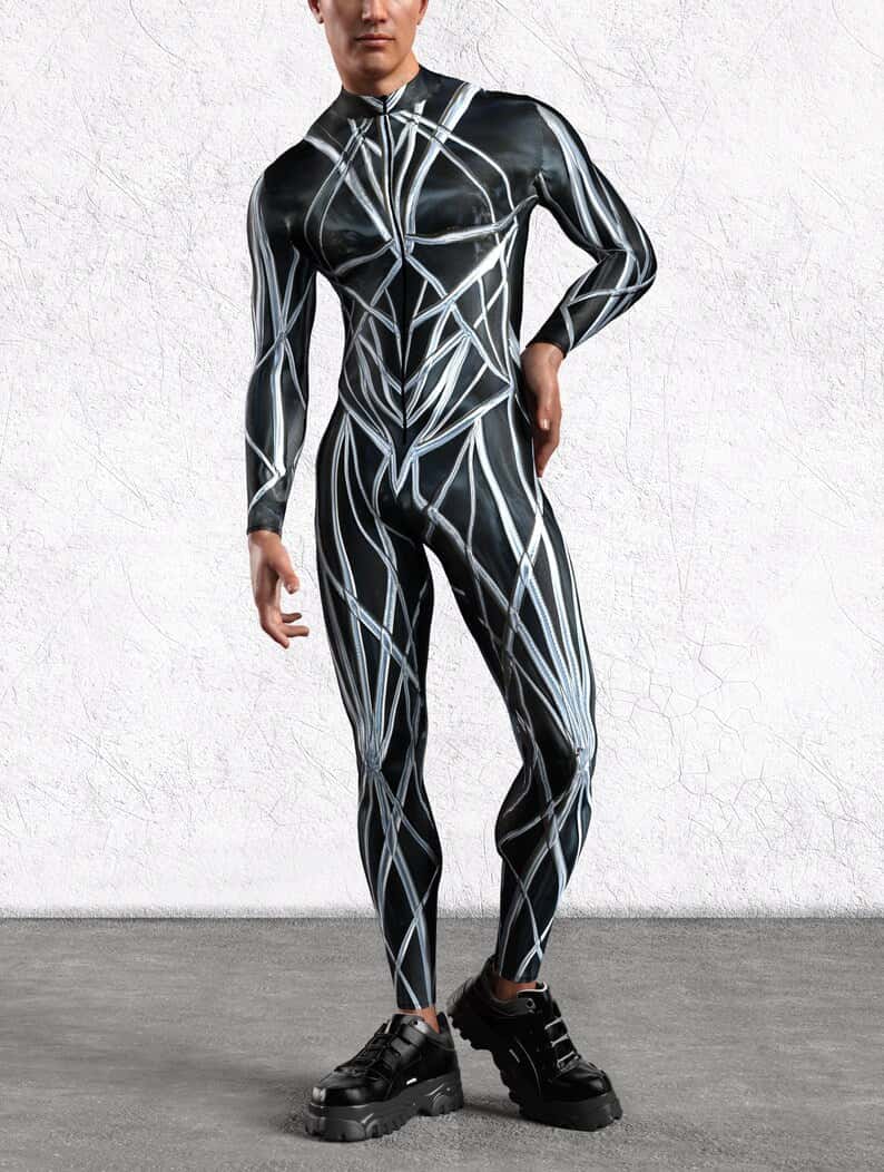 3D Printed Slim Fit Cosplay Bodysuit - LTY008