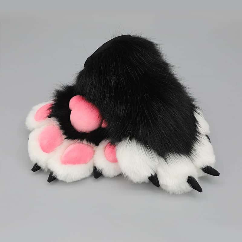 Furry Animal Paw Gloves - PJ045