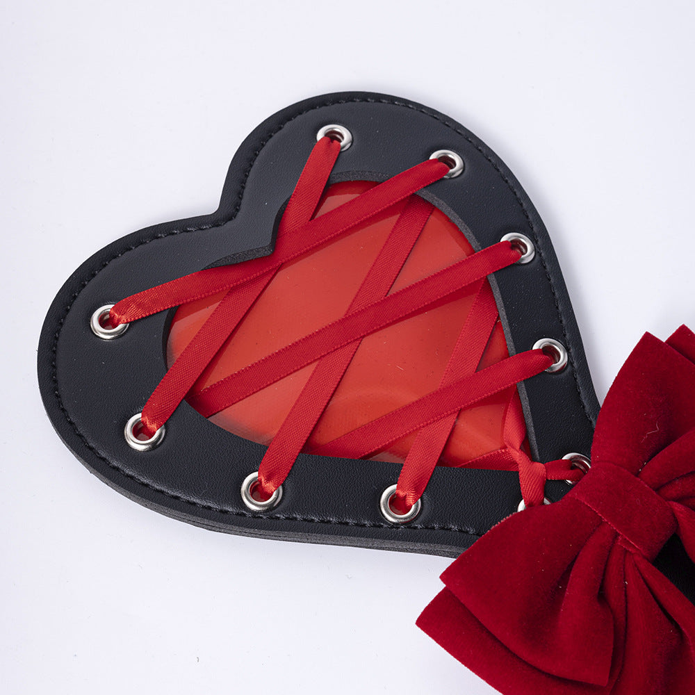 Erotic Butterfly Bow Heart-shaped Paddle -PJ003 - YDressup