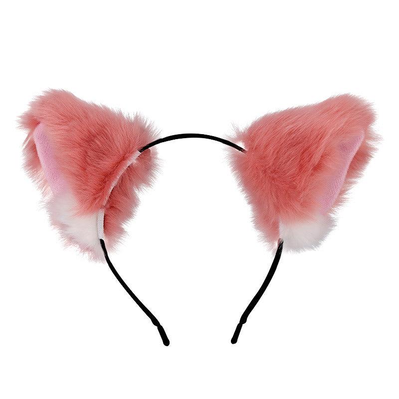 Cute Plush Jingle Bell Fox Ear Headband -PJ002 - YDressup