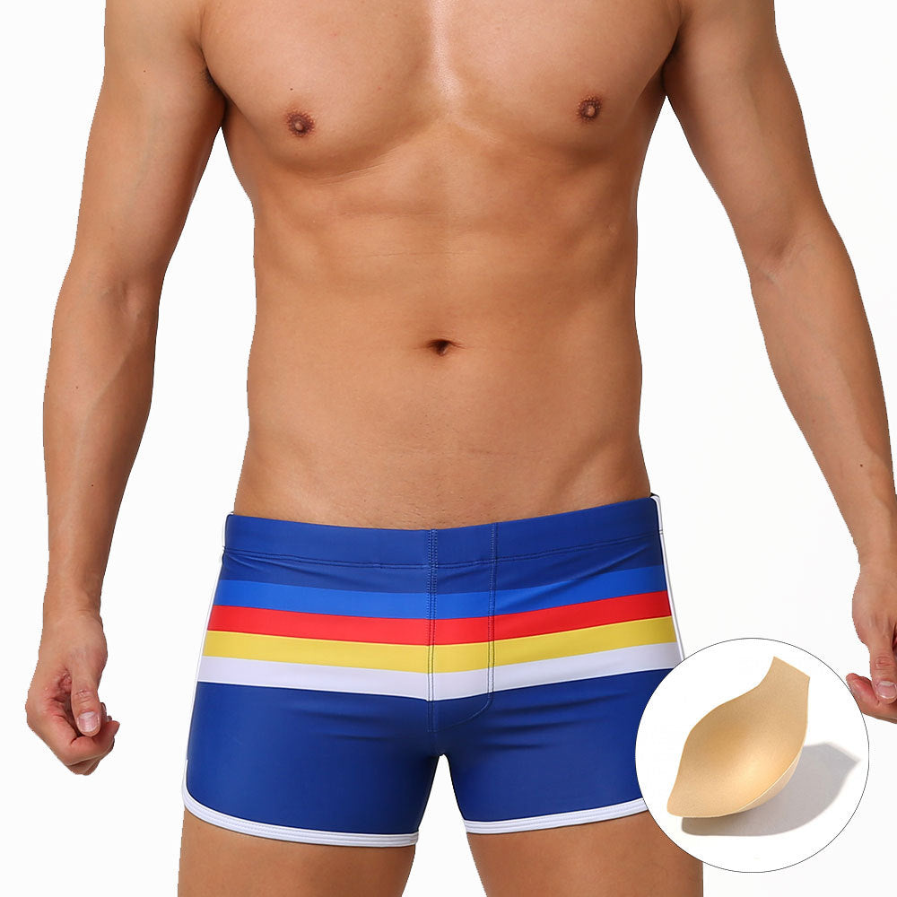 Sexy Striped Swim Trunks - DK001 - YDressup
