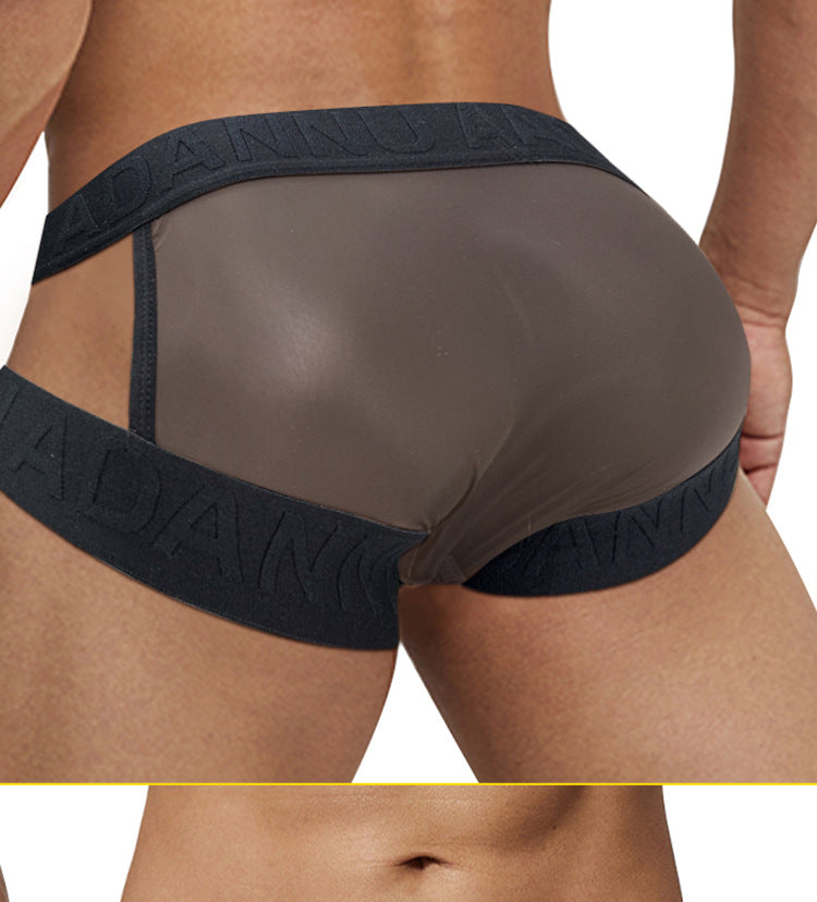 sexy transparent triangle briefs - SJK043