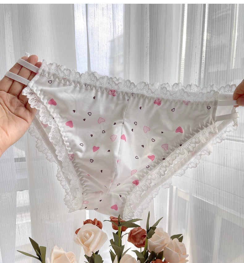 Sexy Strappy Lace Men's Panties - FU017