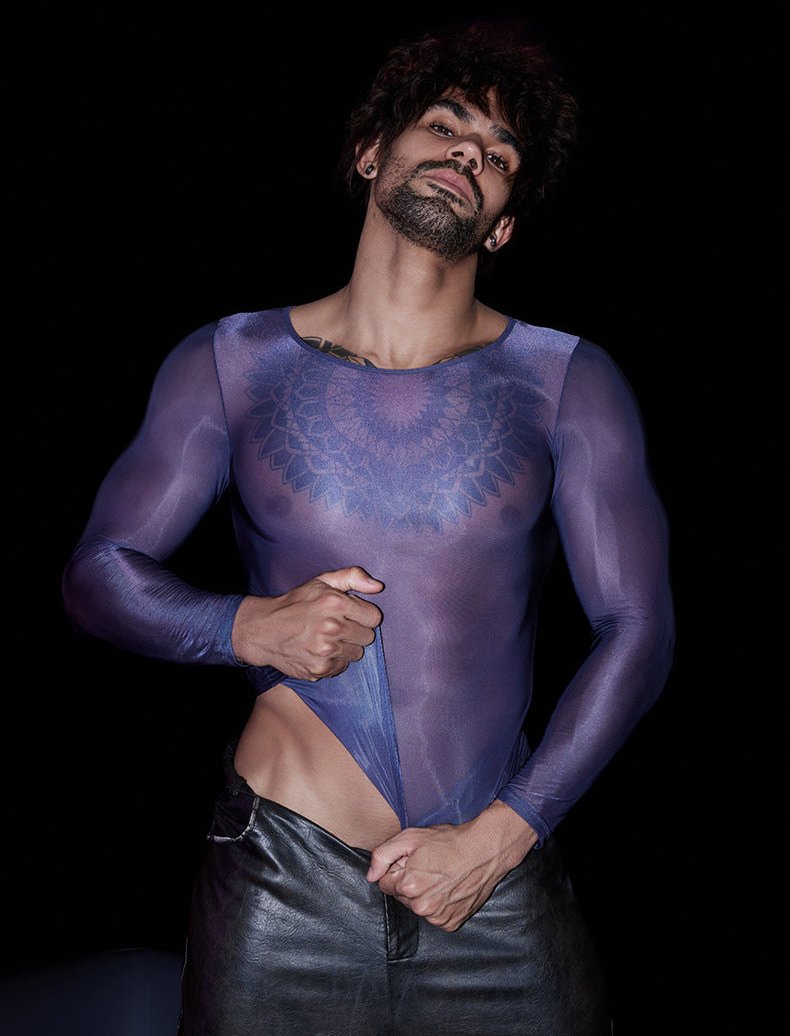 Men's High Stretch Lightweight Tight T-Shirt - WS020 - YDressup