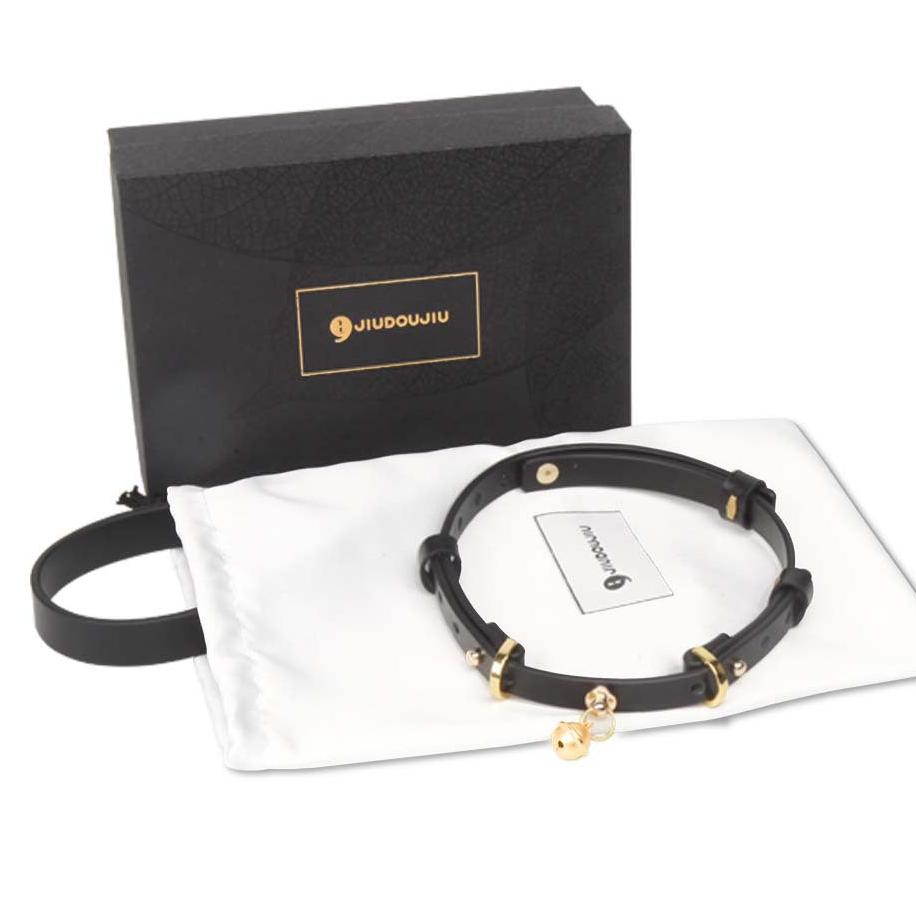 Genuine Leather K9 BDSM Collar with Leash - PJ011