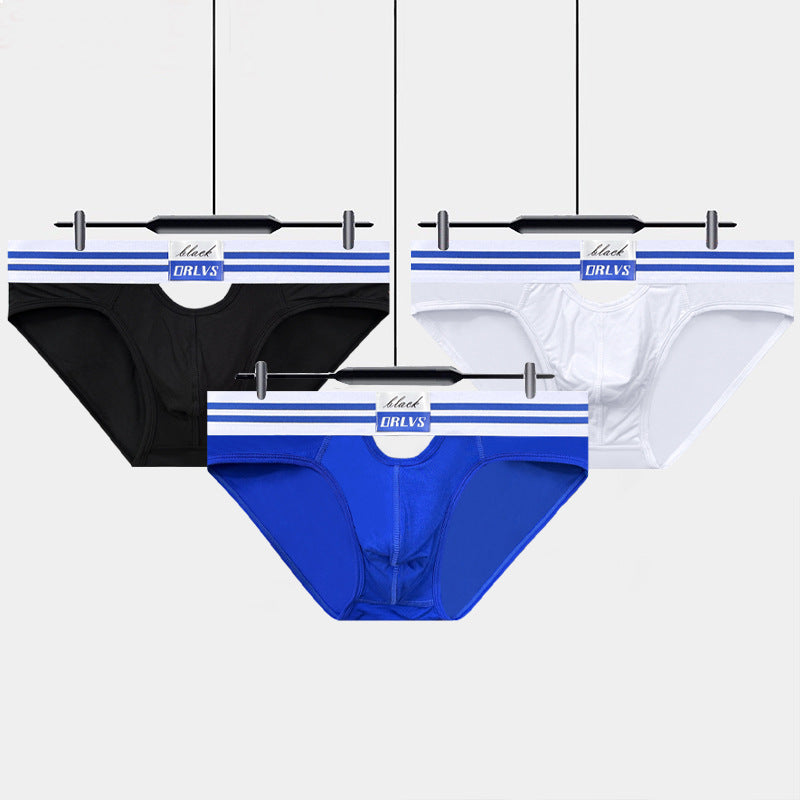 Modal Front and Back Hole Triangle Briefs - SJK023 - YDressup
