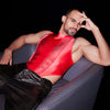 Men's Mesh Solid Color Fitness Bodysuit - YNY187