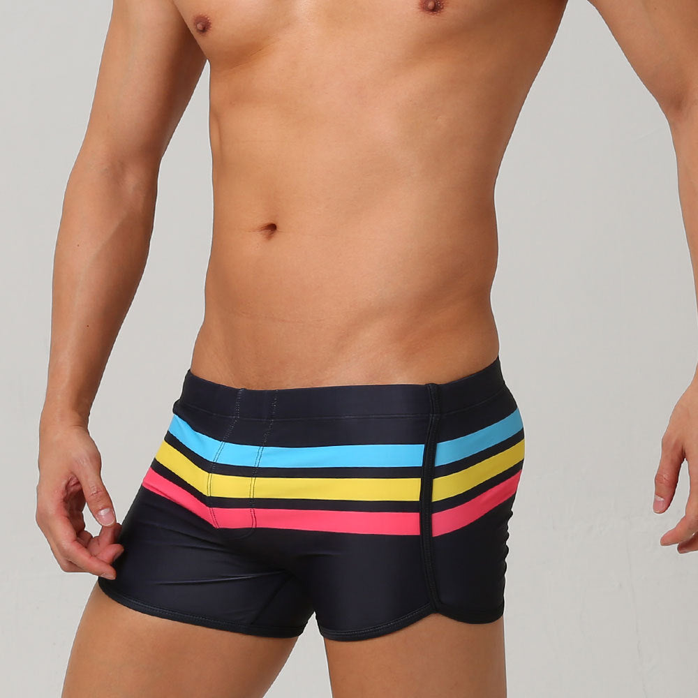 Sexy Striped Swim Trunks - DK001 - YDressup
