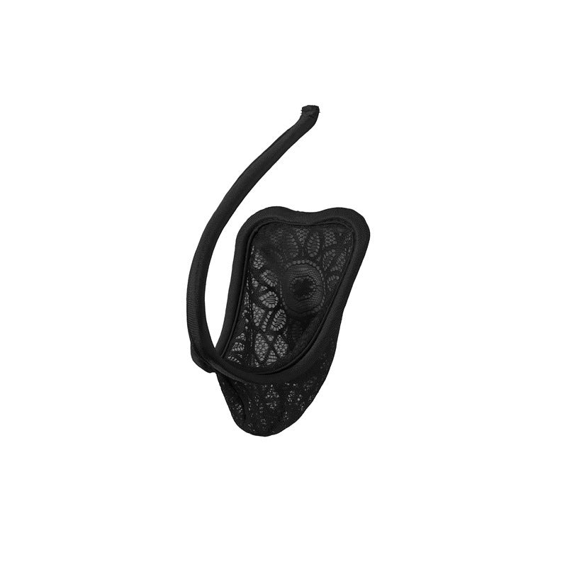 Men's Lace C-String Invisible Thong - CS005 - YDressup