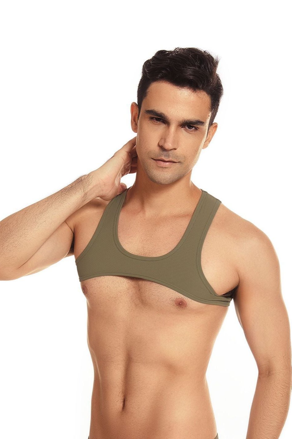 Lightweight Sleeveless Tight-Fit High-Elasticity Tank Top - YNY085