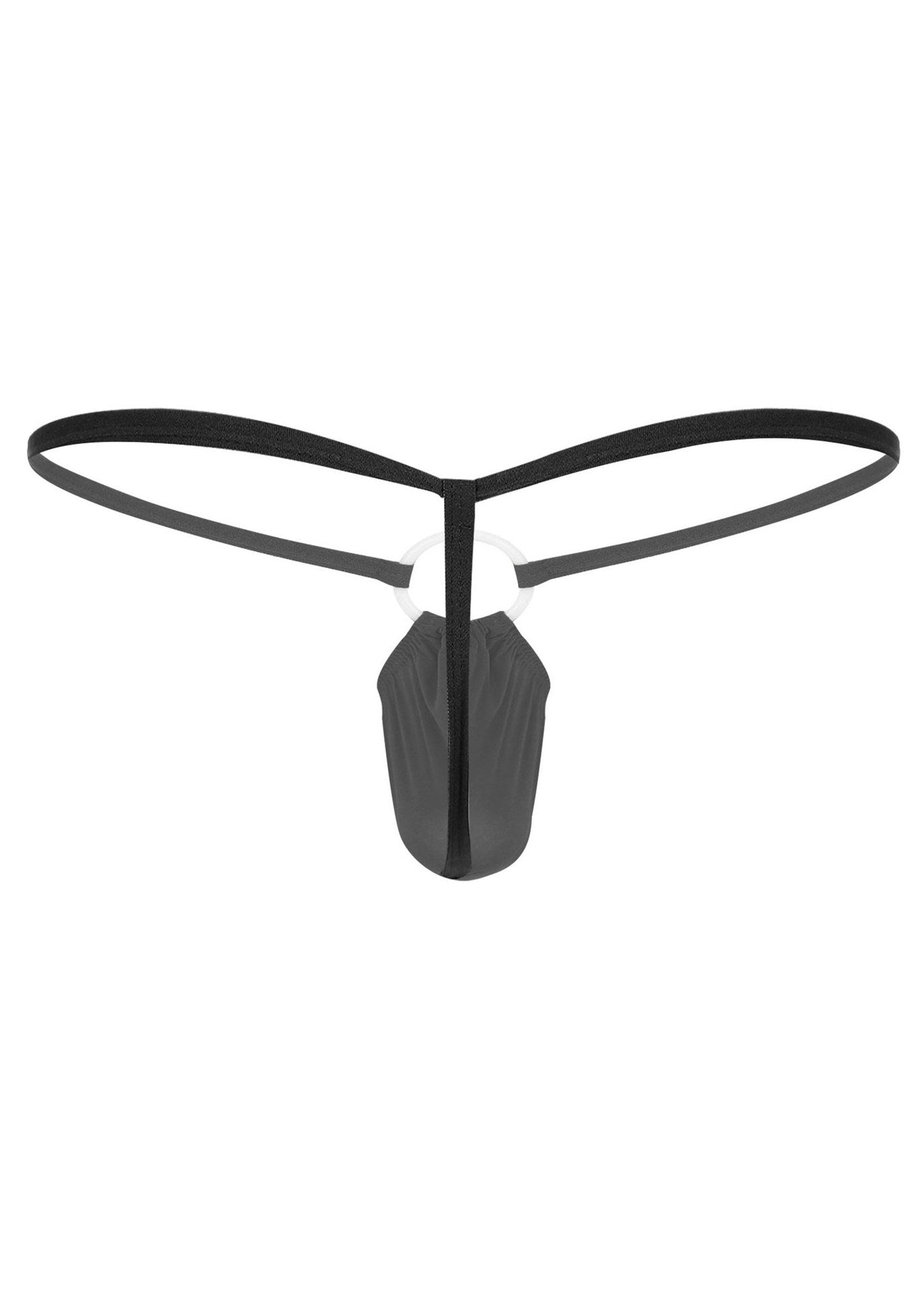 Men's O-Ring G String - Bulge Pouch & Elastic Waist - GZK007