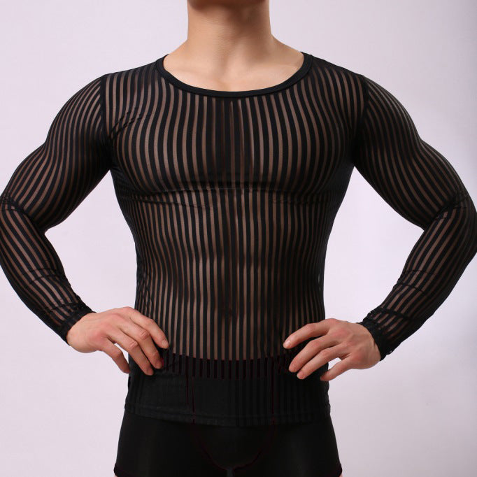 Ultra-Thin Ice Silk Long Sleeve Training T-Shirt - SBS052