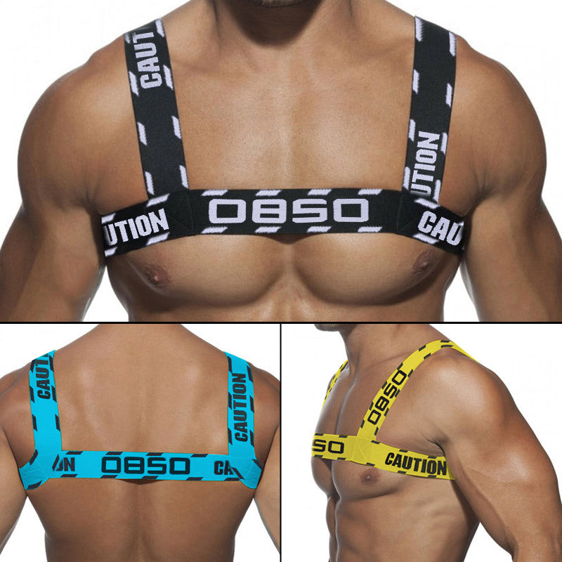 Men's Shoulder Straps Chest Strap Harness - KB053 - YDressup