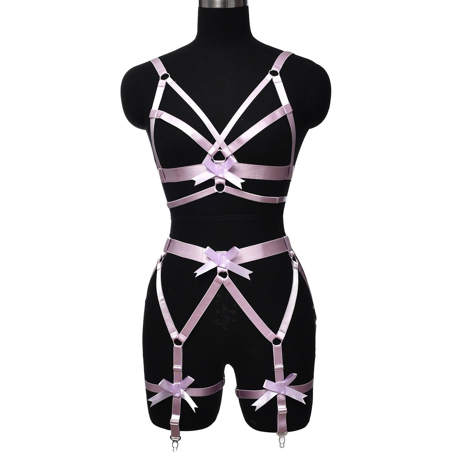 Seductive Split Body Harness Set - QQNY030 - YDressup