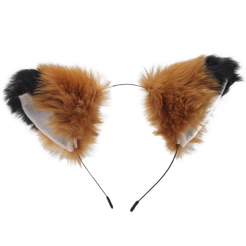 Cute Plush Jingle Bell Fox Ear Headband -PJ002 - YDressup