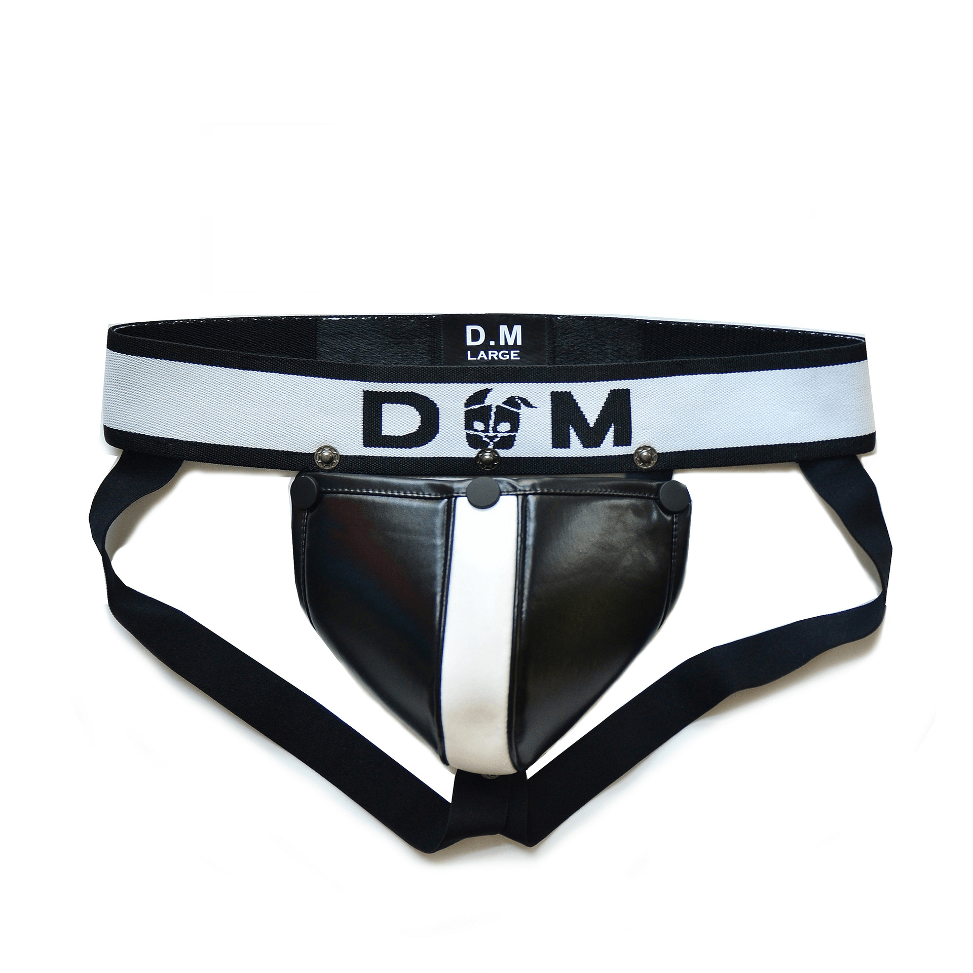 Men’s Adjustable Leather Gym Harness & Detachable Thong - HDZ028