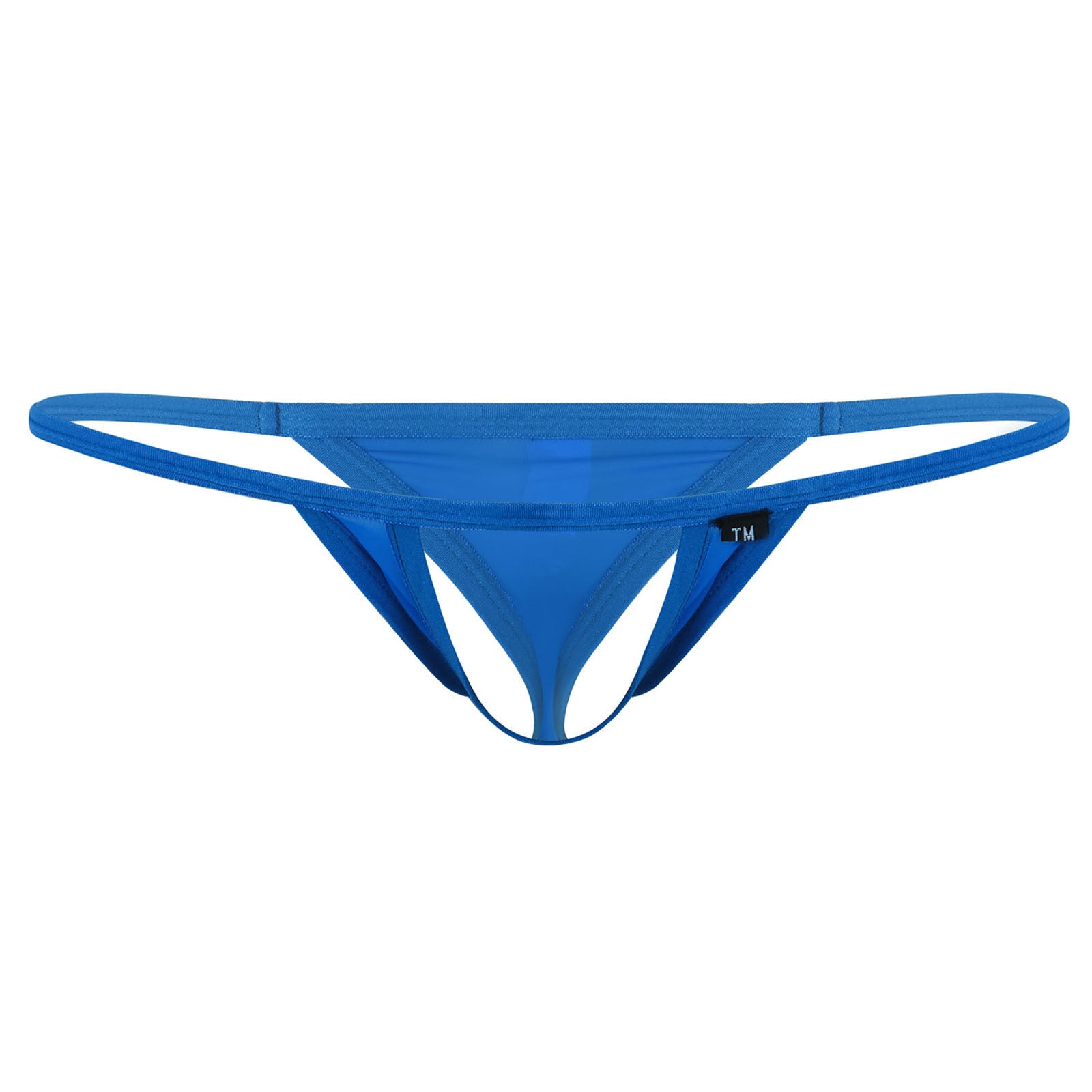 Sexy Ice Silk Men's T-Back Thong - DZK023