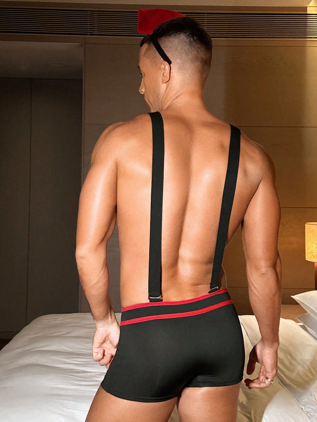 Men's Sexy Roleplay Nurse Uniform Lingerie Set - QQNY045