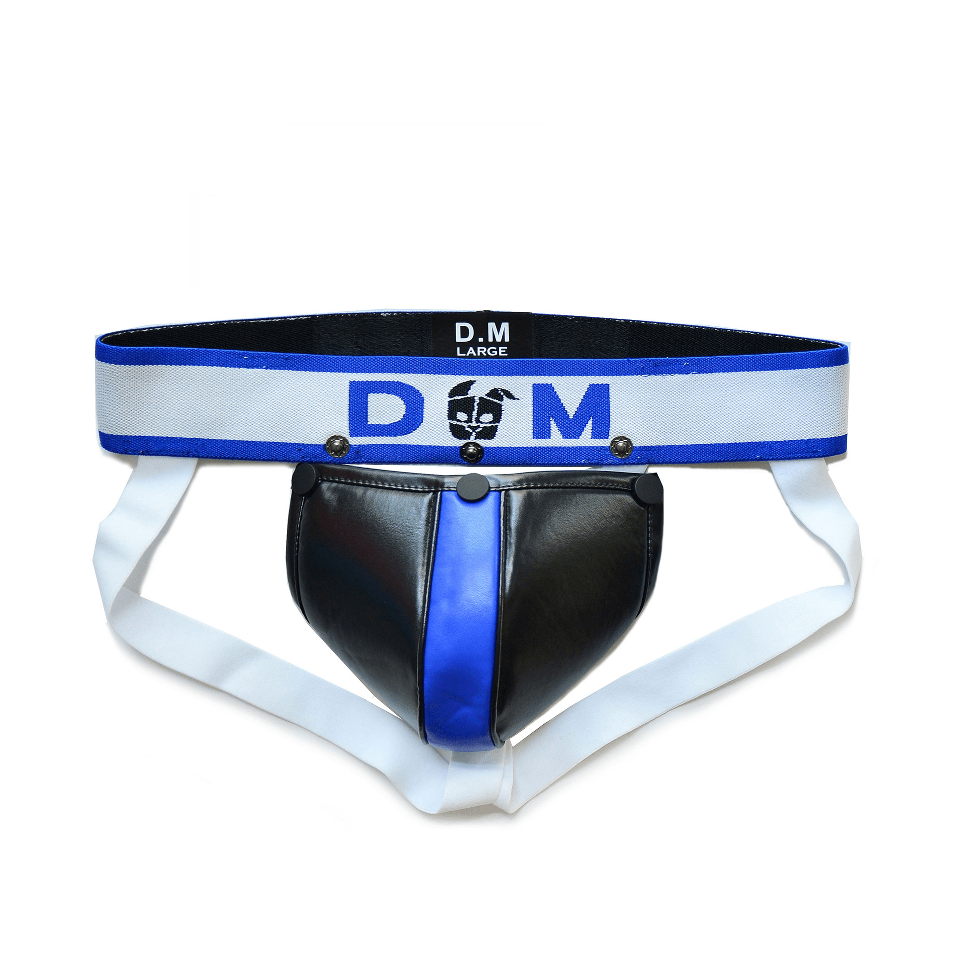 Men’s Adjustable Leather Gym Harness & Detachable Thong - HDZ028