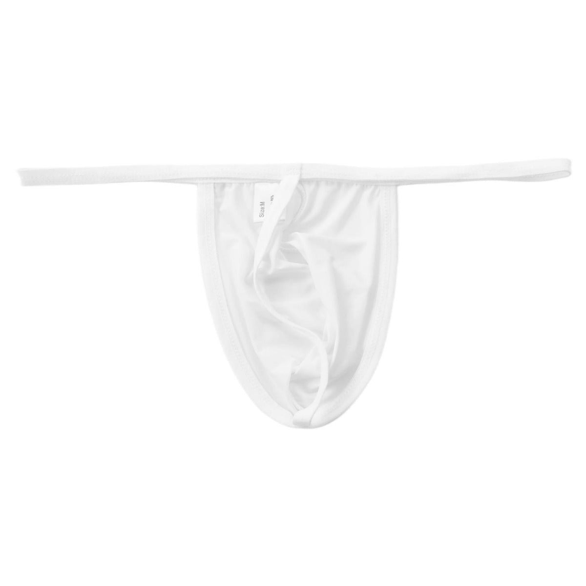 Men's Ice Silk T-Back Thong - Low Rise Pouch Underwear - GZK010 - YDressup