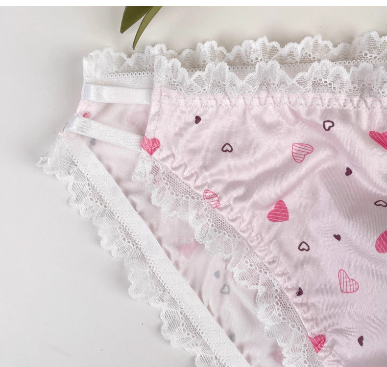 Sexy Strappy Lace Men's Panties - FU017