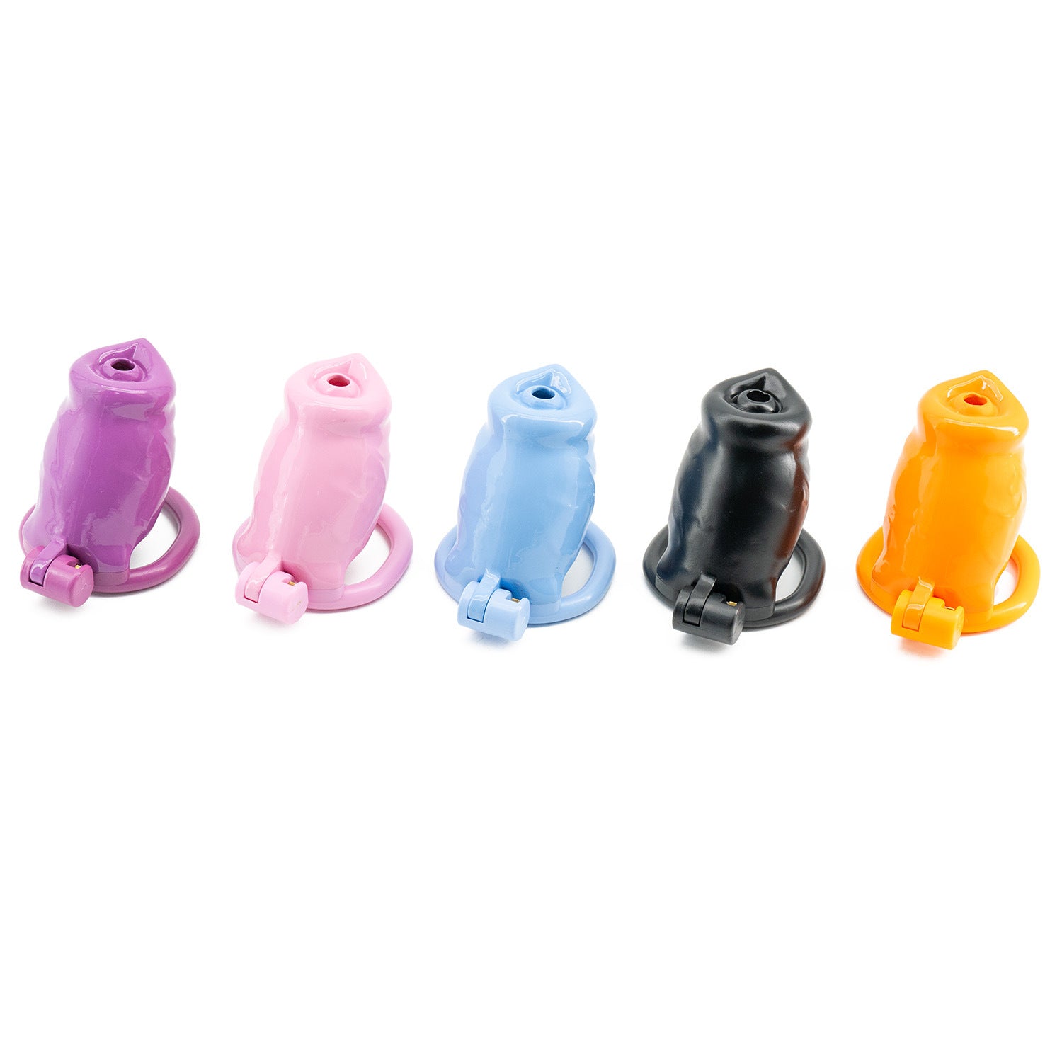 Male Dog Penis Chastity Lock - YJS004