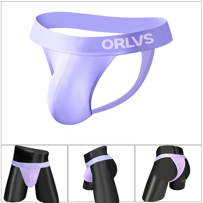 Sexy Men’s Thong – Low Rise Double Strap Modal Underwear - DZK042 - YDressup