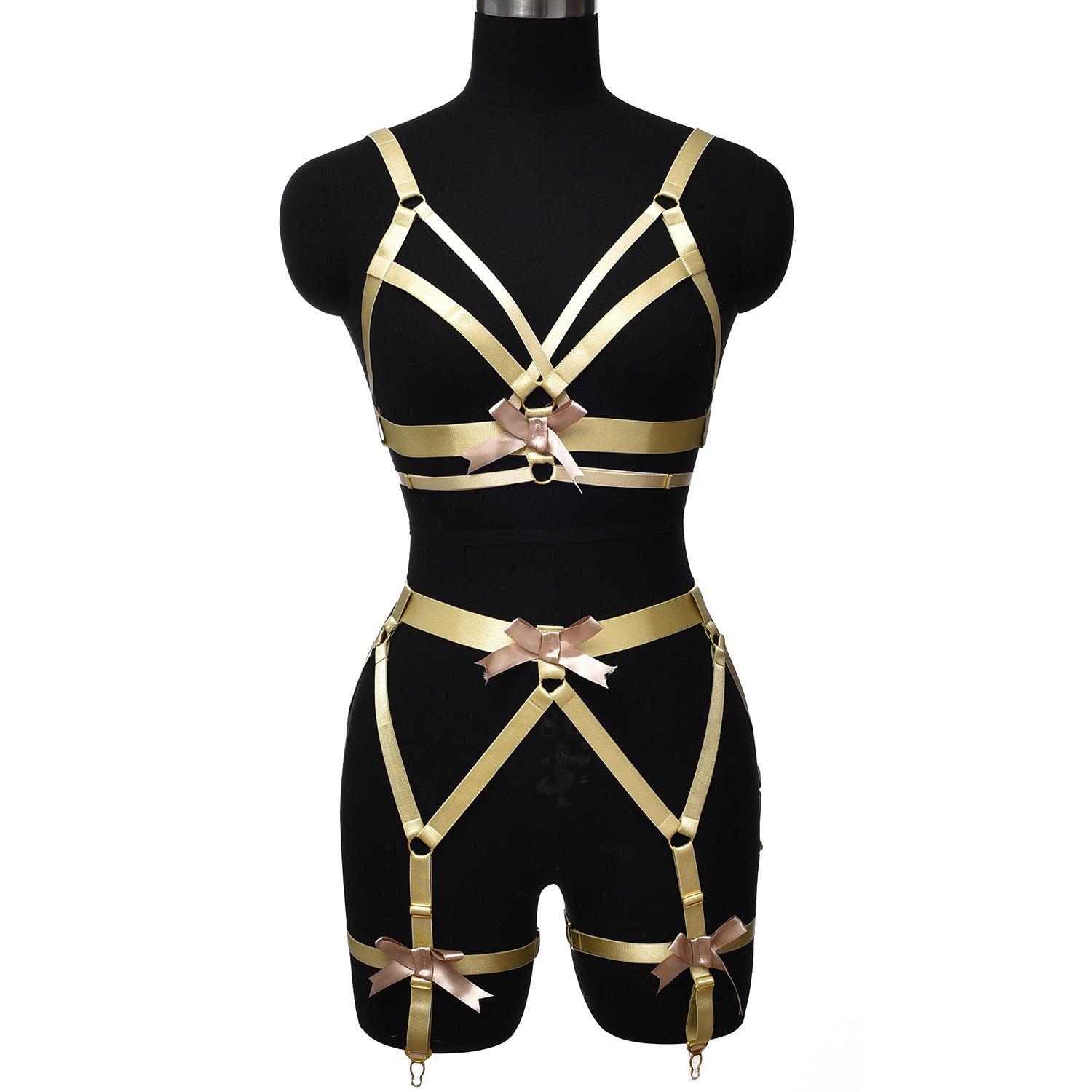 Seductive Split Body Harness Set - QQNY030 - YDressup