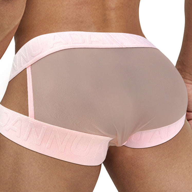 sexy transparent triangle briefs - SJK043