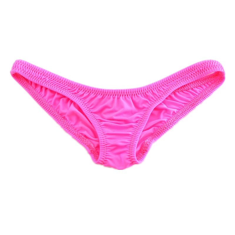 Men's Low Rise Ice Silk Thong Briefs - SJK040 - YDressup