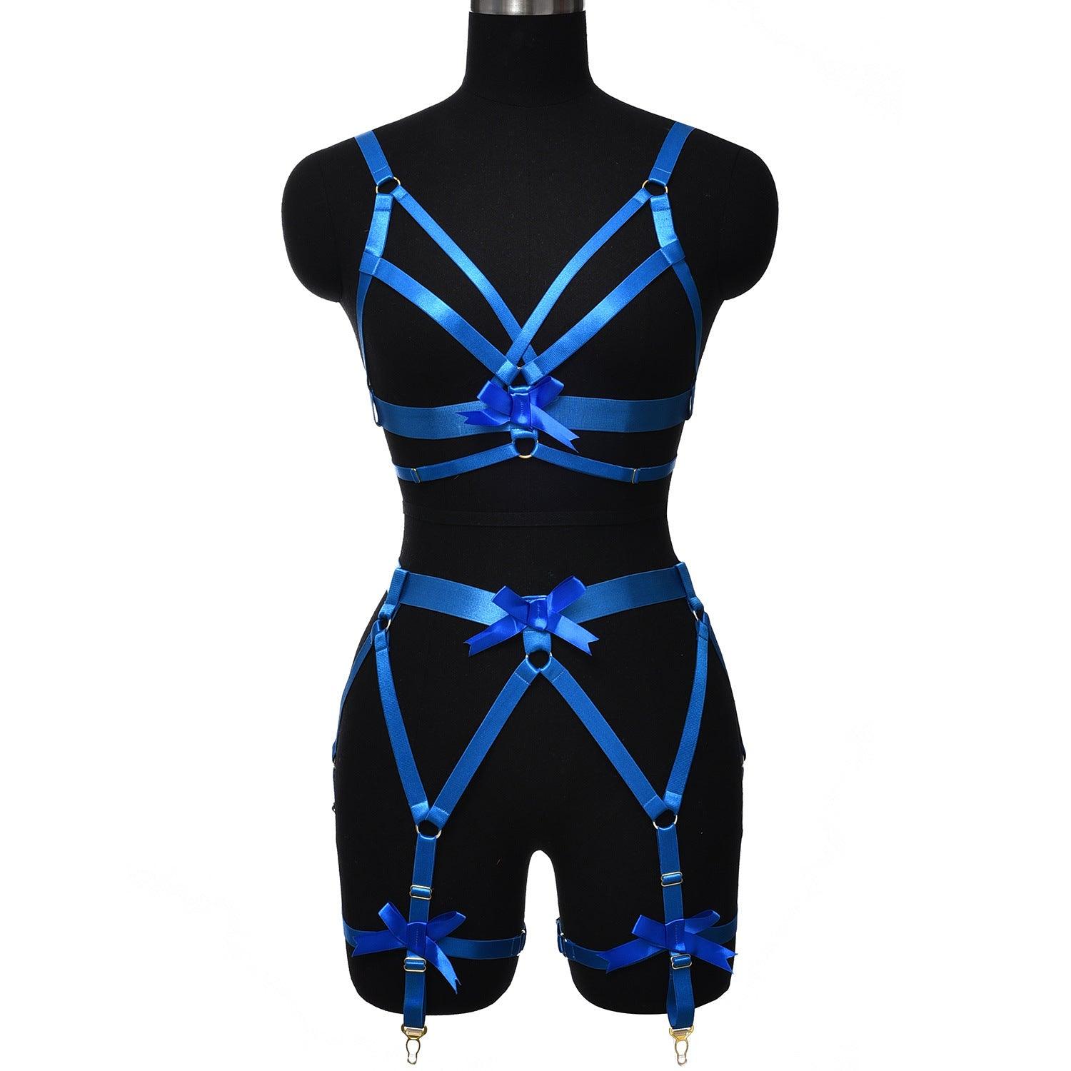 Seductive Split Body Harness Set - QQNY030 - YDressup