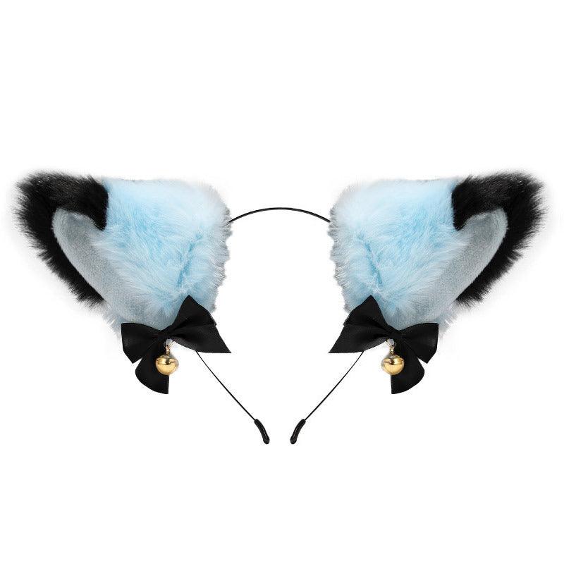 Cute Plush Jingle Bell Fox Ear Headband -PJ002 - YDressup