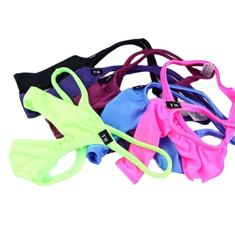 Men's Semi-Transparent G-Strings Thong - DZK058 - YDressup
