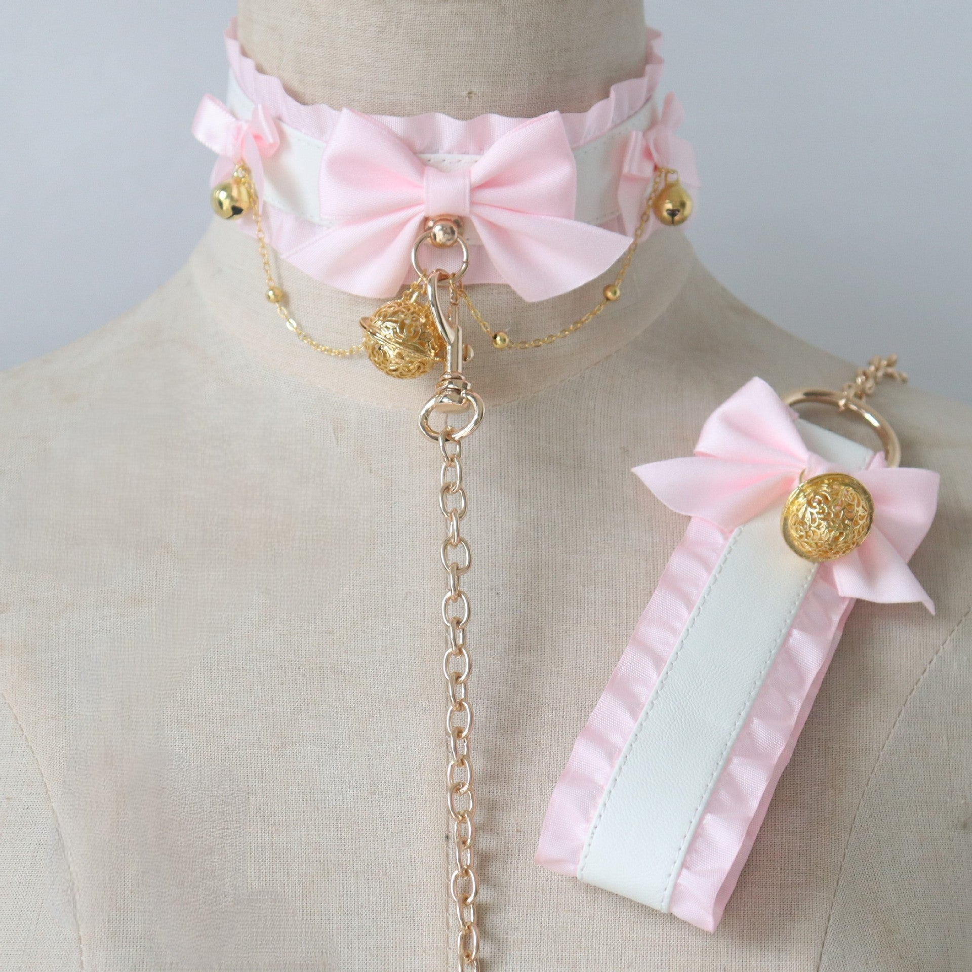 Sexy Necklace For man Collar Bdsm Choker Roleplay Slave Chain - KB051 - YDressup