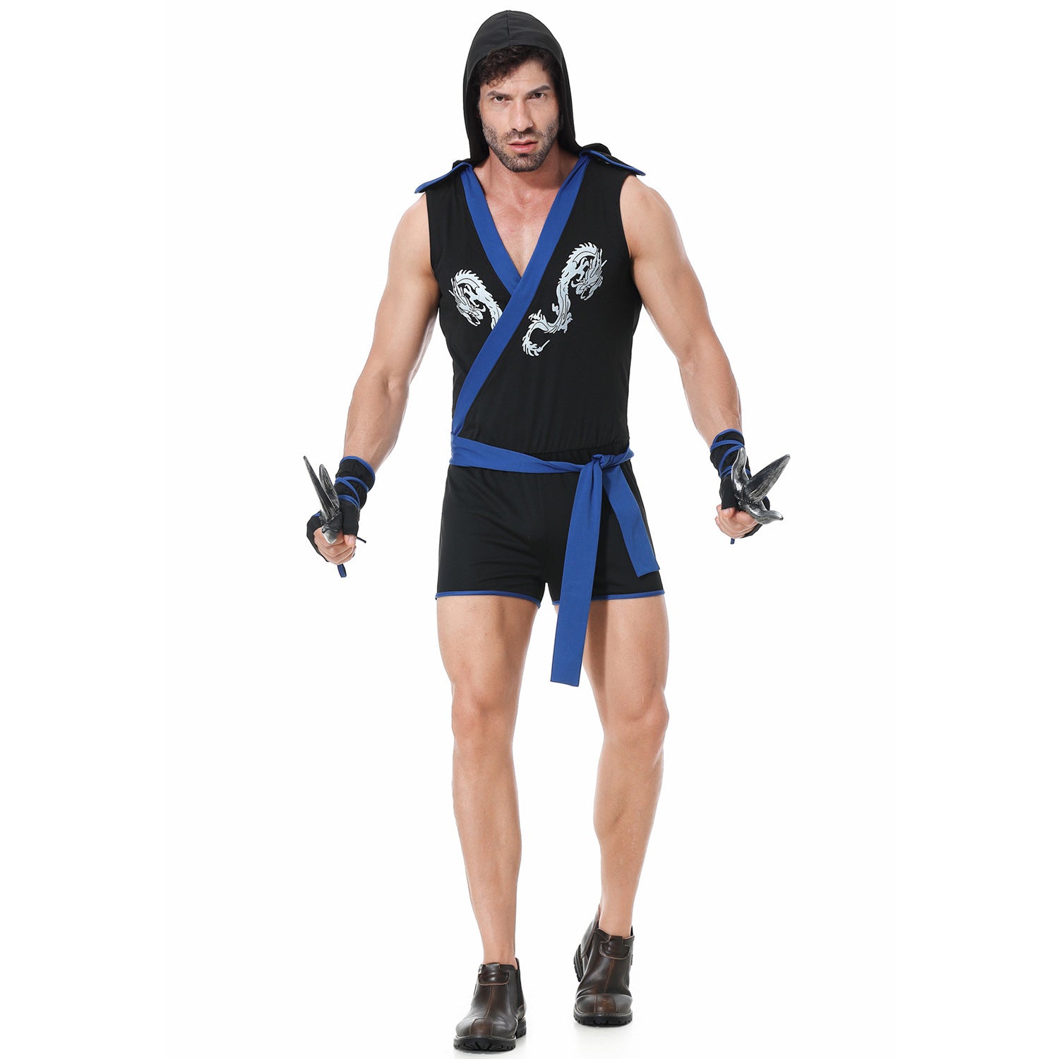 Stealthy Seduction Gay Ninja Costume - ZF046 - YDressup