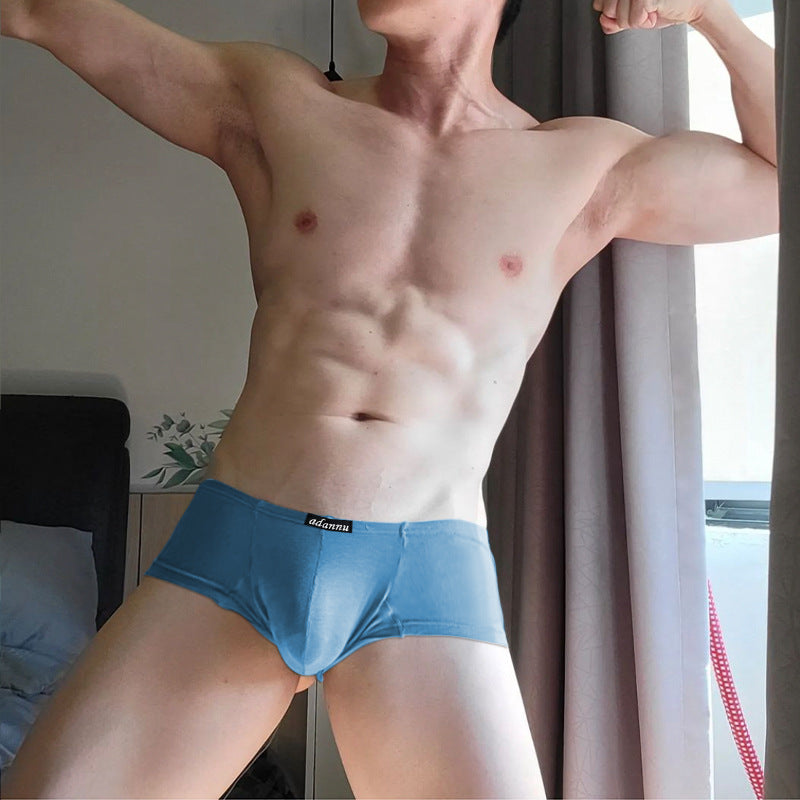 Sexy Men's Low Rise Fitted Sports Boxer Briefs - PJK010