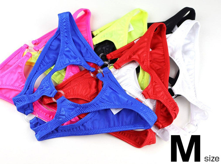 Men's Ice Silk Low Rise Briefs - SJK058 - YDressup