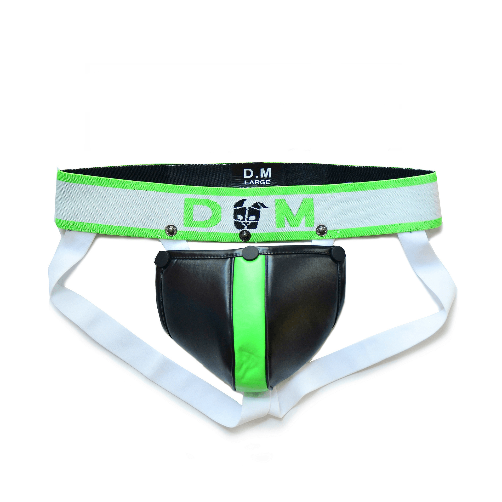 Men’s Adjustable Leather Gym Harness & Detachable Thong - HDZ028