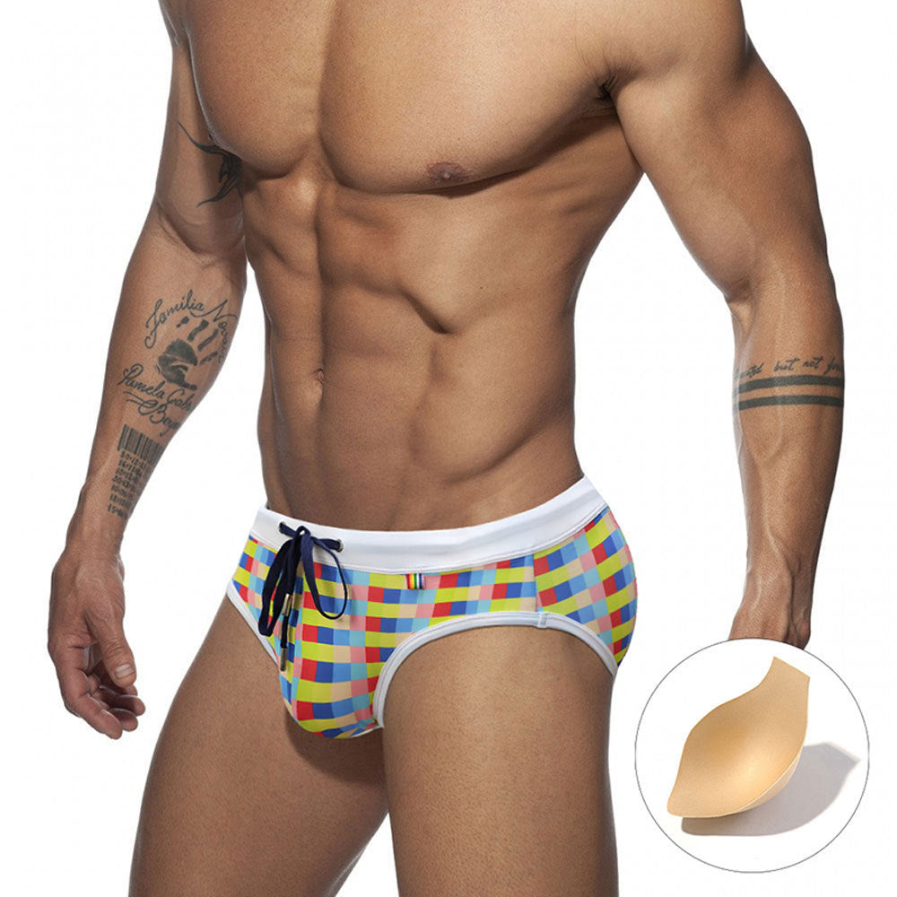 Rainbow Swim Briefs - YK003