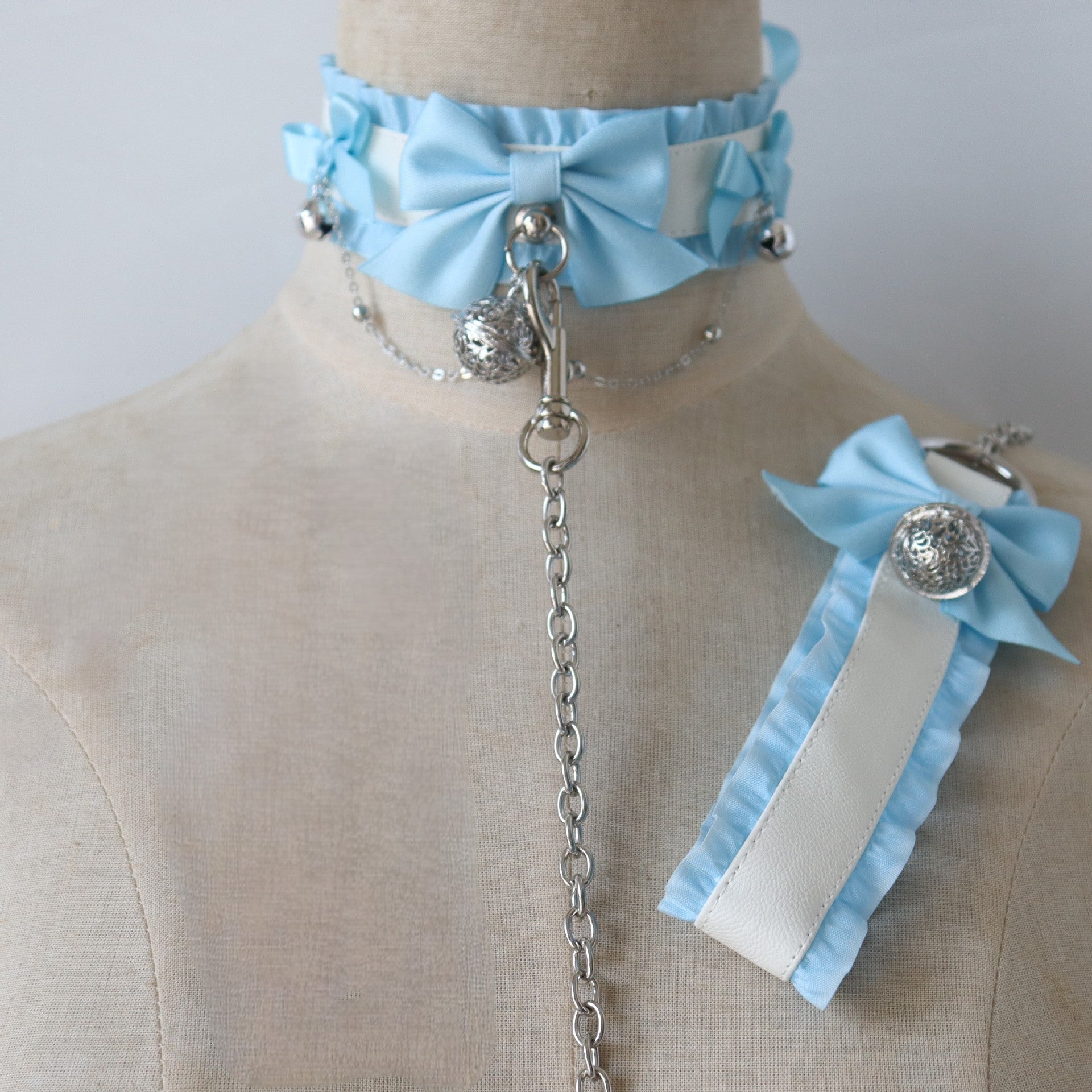 Sexy Necklace For man Collar Bdsm Choker Roleplay Slave Chain - KB051 - YDressup