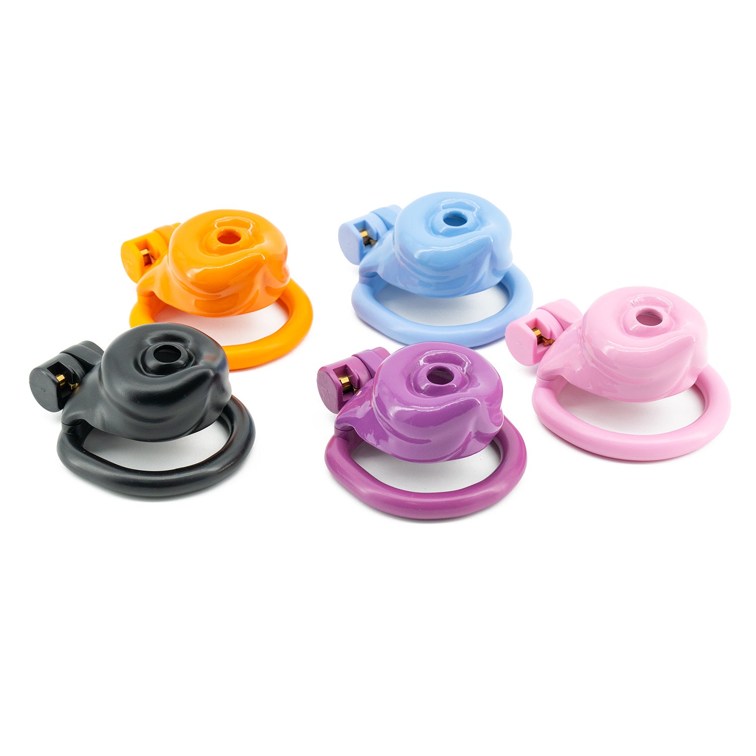 Male Dog Penis Chastity Lock - YJS004