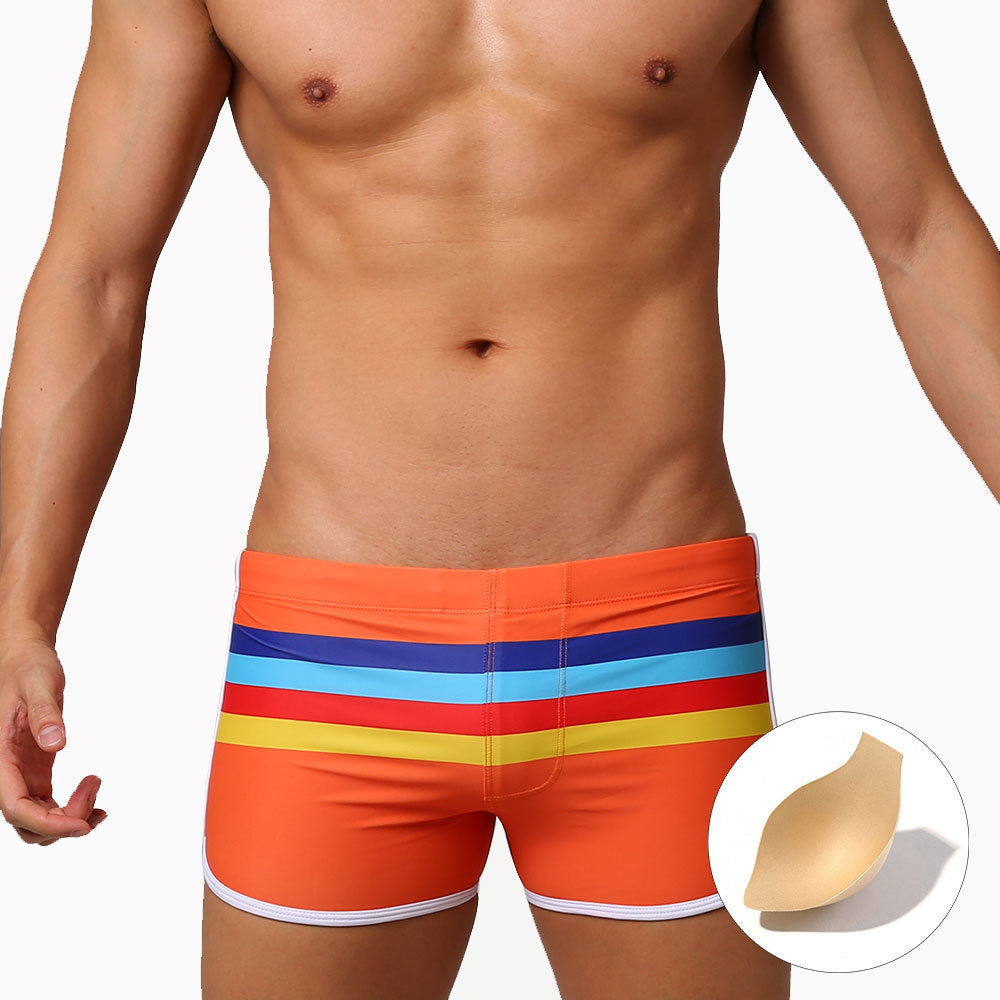 Sexy Striped Swim Trunks - DK001 - YDressup