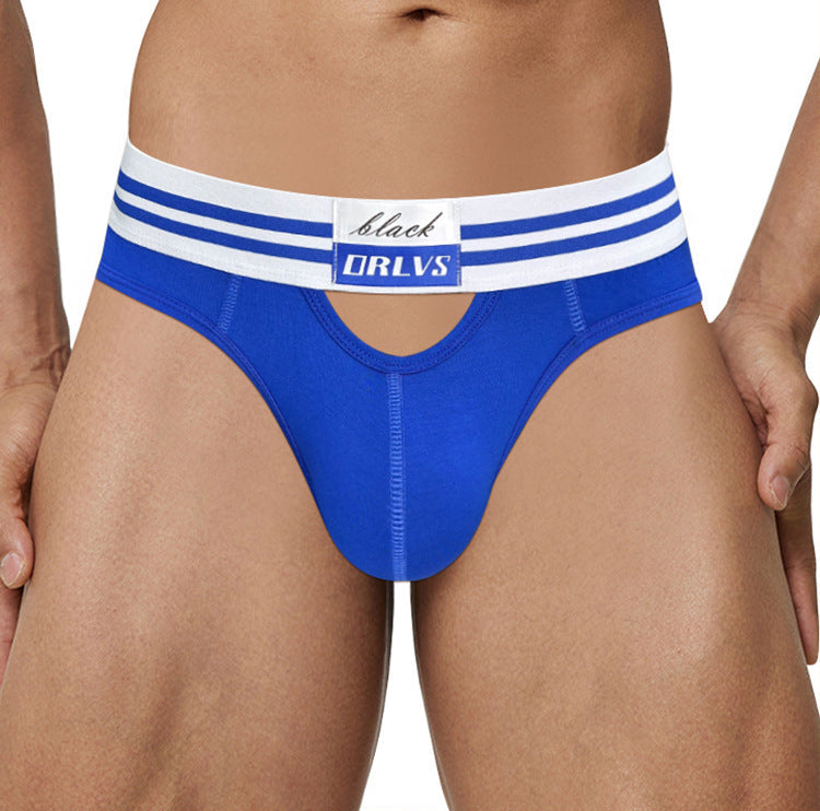 Modal Front and Back Hole Triangle Briefs - SJK023 - YDressup