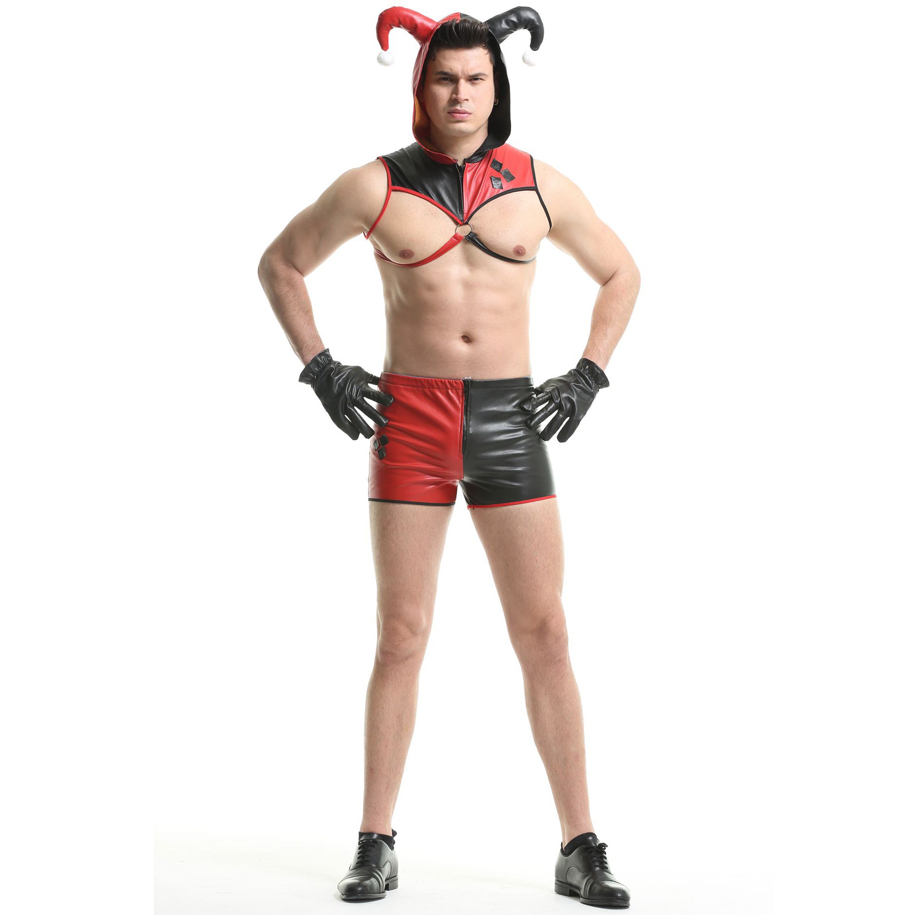 Carnival Cutie Gay Jester Costume - ZF044 - YDressup