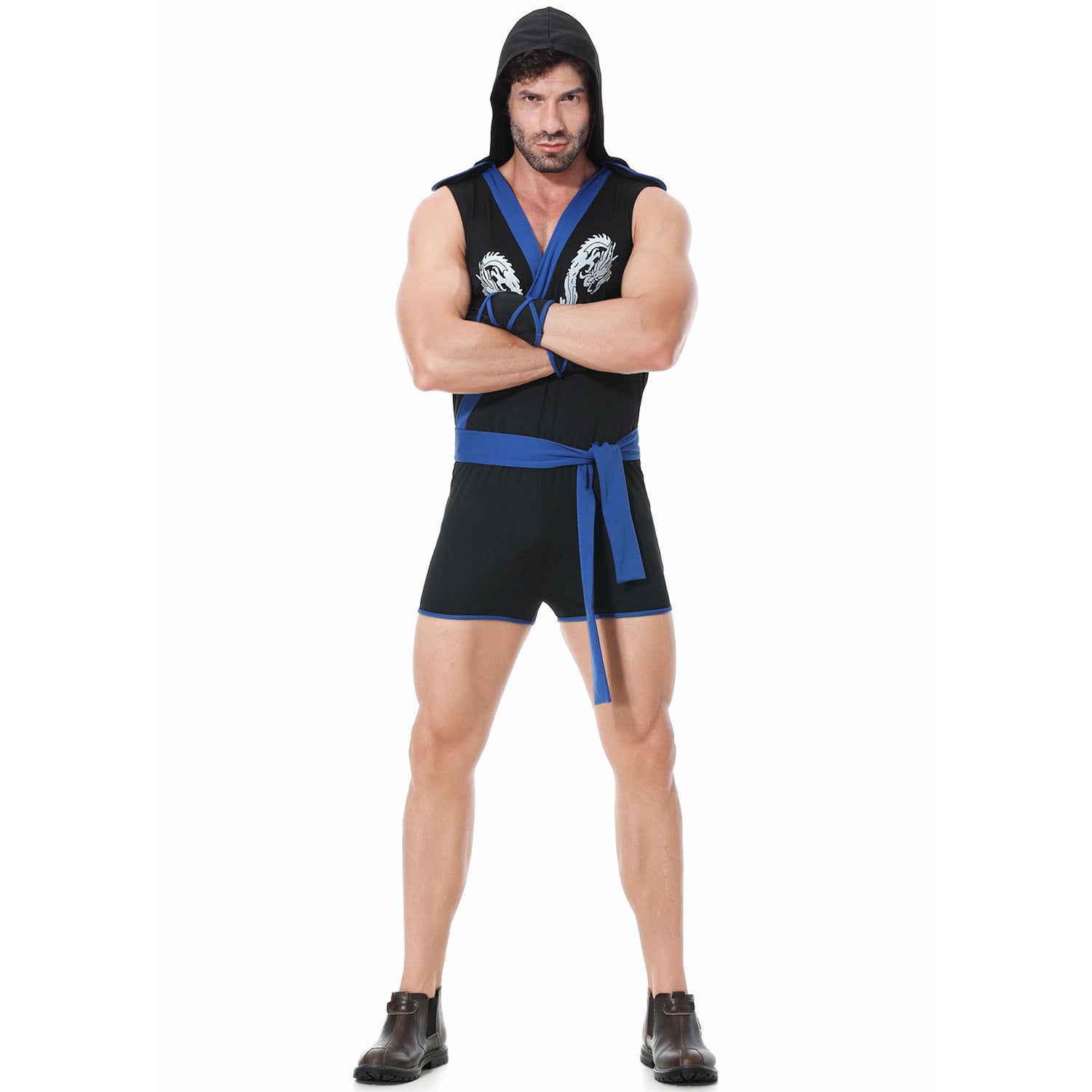 Stealthy Seduction Gay Ninja Costume - ZF046 - YDressup